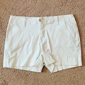 White Astor Shorts
